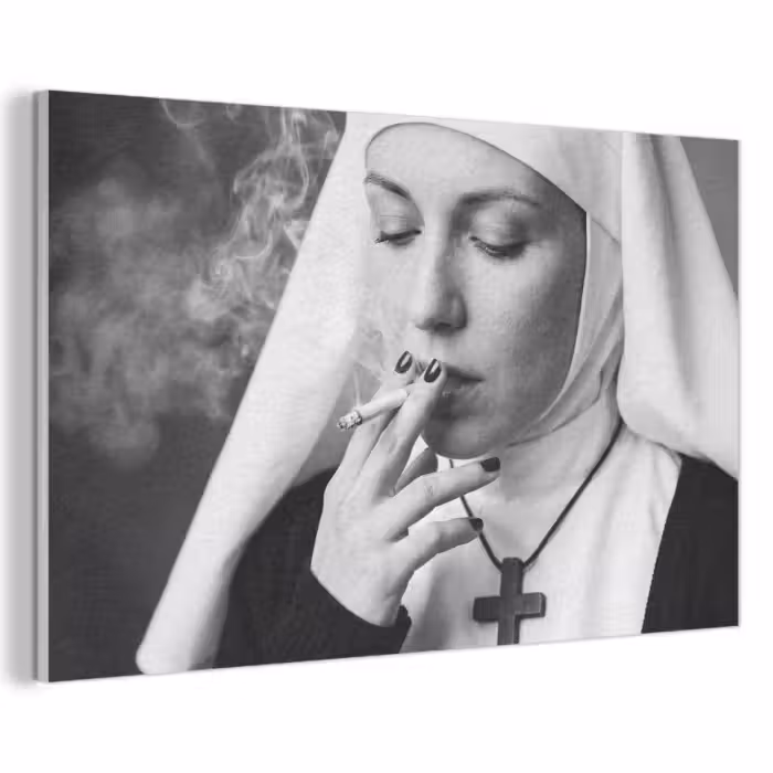 Akustikbild - Nichtraucher - Porträt - Schwarz - Weiß - Rebellen