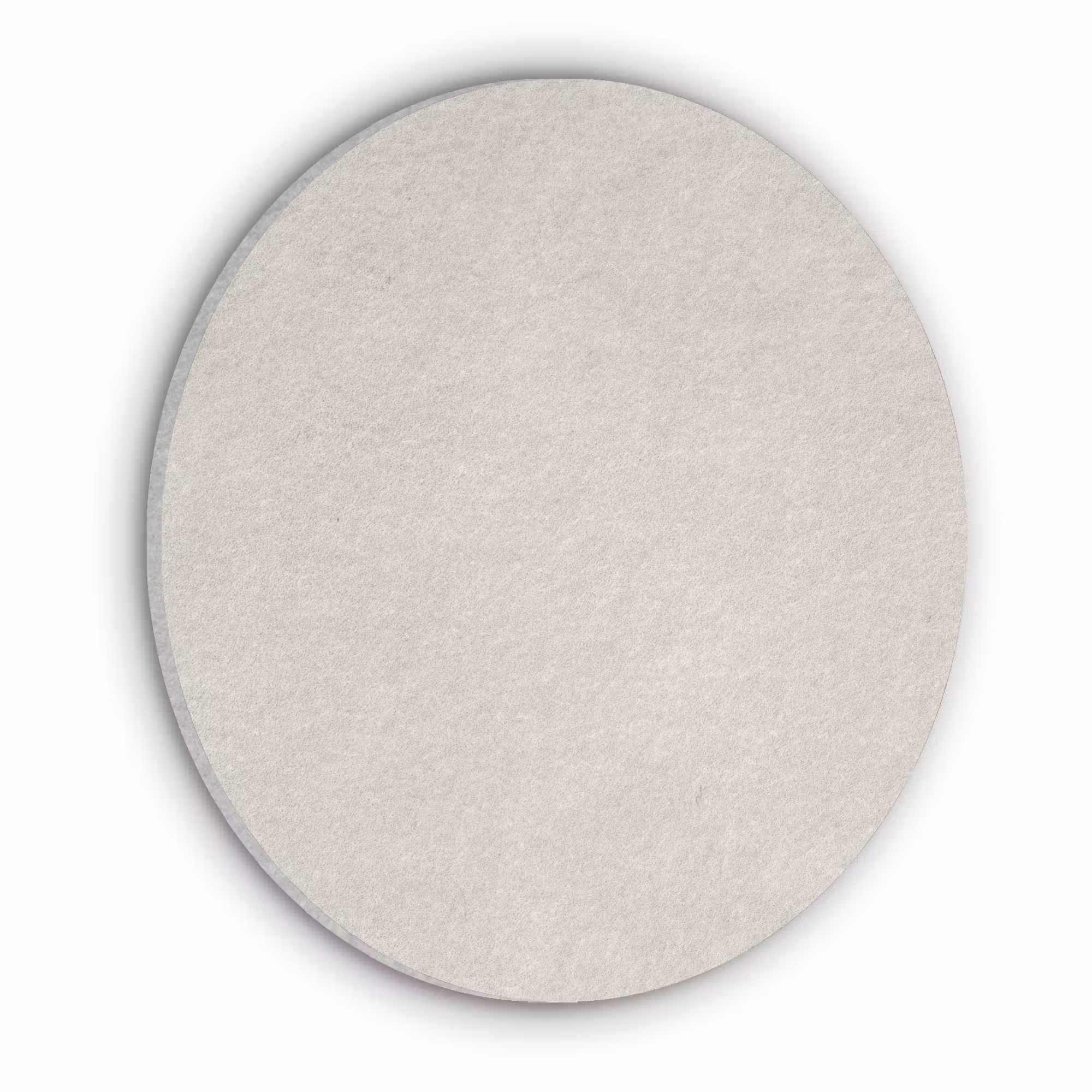 Akustikbild - Rund - Sandfarben - Modern - Glatt