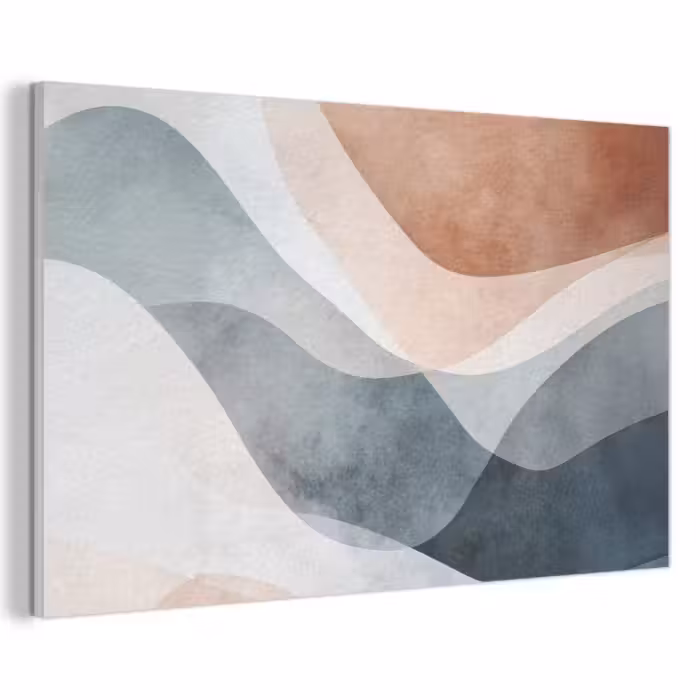 Akustikbild - Abstrakt - Wellen - Blau