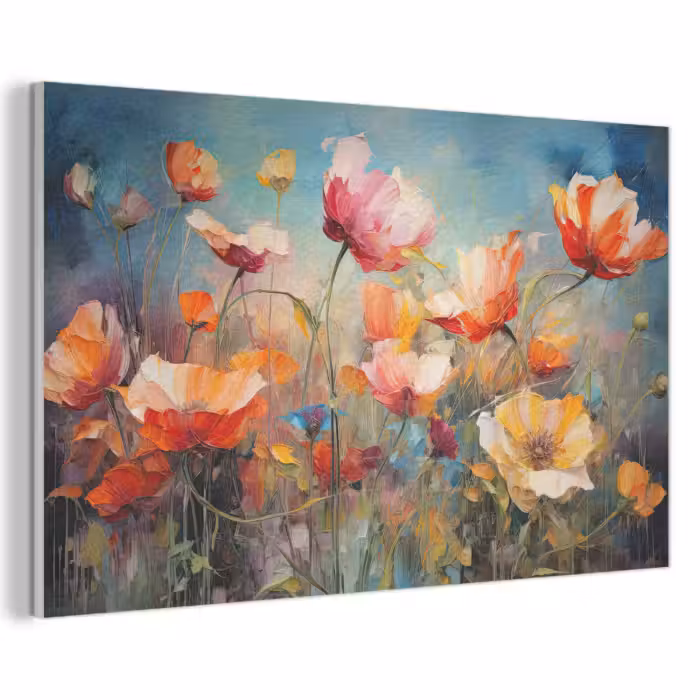 Akustikbild - Blumen - Aquarell - Kunst - Botanisch - Natur