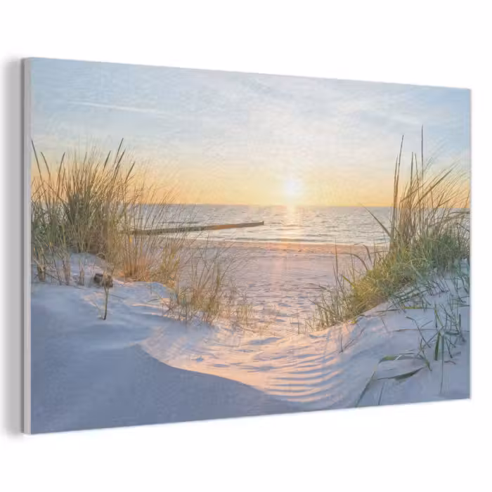 Akustikbild - Strand - Sonne - Düne - Gras - Sand - Horizont