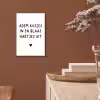 Adem kusjes in en blaas hartjes uit - Spreuken - Quotes aluminium wit klein -sfeer4