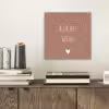 Pluk het geluk - Spreuken - Quotes aluminium wit klein -sfeer1