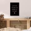 Geluk is het enige wat zich verdubbelt - Spreuken - Quotes aluminium wit klein -sfeer3