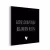Grote avonturen beginnen klein - Spreuken - Quotes aluminium wit klein -3d