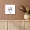 Ik heb de zomer in mijn bol - André Hazes - Spreuken - Quotes aluminium wit klein -sfeer4