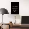Liefde maakt van een huis een thuis - Quotes - Spreuken aluminium wit klein -sfeer5