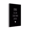 Papa ik lijk steeds meer op jou - Quotes - Stef Bos - Papa - Spreuken aluminium wit klein -3d