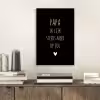 Papa ik lijk steeds meer op jou - Quotes - Stef Bos - Papa - Spreuken aluminium wit klein -sfeer1
