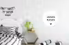 Hakuna matata - Spreuken - Quotes Wandcirkel aluminium klein -kinderkamer