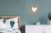 Hart - Design - Liefde Wandcirkel aluminium klein -slaapkamer