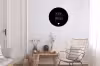 Ik hou van jou - Spreuken - Quotes Wandcirkel aluminium klein -woonkamer