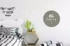 Oh happy day - Quotes - Tekst - Zomer Wandcirkel aluminium klein -kinderkamer