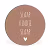 Slaap kindje slaap - Quotes - Spreuken Wandcirkel aluminium klein -3d