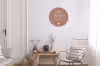 Spreuken - Jij bent mijn liever dan lief - Quotes Wandcirkel aluminium klein -woonkamer