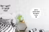 Spreuken - Grote avonturen beginnen klein - Quotes Wandcirkel aluminium klein -kinderkamer