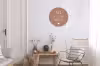 Spreuken - Papa ik lijk steeds meer op jou - Quotes - Papa - Stef Bos Wandcirkel aluminium klein -woonkamer