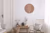 Spreuken - Wijnen wijnen wijnen - Quotes Wandcirkel aluminium klein -woonkamer