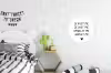 Spreuken - Quotes - Je kust je je sust me - Maaike Ouboter Wandcirkel aluminium klein -kinderkamer