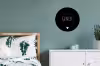 Spreuken - Quotes - Geniet Wandcirkel aluminium klein -slaapkamer