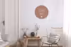 Spreuken - Quotes - Kleine baas Wandcirkel aluminium klein -woonkamer