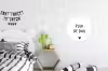Spreuken - Quotes - Pluk de dag - Carpe diem Wandcirkel aluminium klein -kinderkamer
