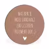 Wat ben je mooi vandaag - Spreuken - Quotes Wandcirkel aluminium klein -3d