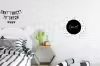 Quotes - Geniet - Zomer - Tekst Wandcirkel aluminium klein -kinderkamer