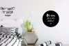 Quotes - Hé zon, ga je mee stralen? - Zomer - Tekst - Zon Wandcirkel aluminium klein -kinderkamer