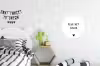 Quotes - Pluk het geluk - Spreuken Wandcirkel aluminium klein -kinderkamer