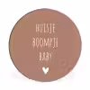 Quotes  - Spreuken - Huisje boompje beestje Wandcirkel aluminium klein -3d