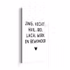 Zing vecht huil bid lach werk en bewonder - Quotes - Spreuken - Ramses Shaffy aluminium wit klein -3d
