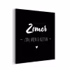 Zomer, zon, wijn & kletsen - Tekst - Zomer - Wijn - Quotes aluminium wit klein -3d