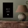 Spreuken - Alles is liefde - Quotes - Bløf aluminium wit klein -sfeer2