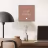 Spreuken - Last van lentekriebels - Quotes aluminium wit klein -sfeer5