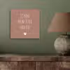 Spreuken - Jij bent mijn liever dan lief - Quotes aluminium wit klein -sfeer2
