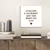 Spreuken - En dan denk ik aan Brabant - Quotes - Guus Meeuwis aluminium wit klein -sfeer1