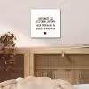 Spreuken - Herinner je gisteren droom over morgen en geniet vandaag - Quotes aluminium wit klein -sfeer3