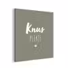 Spreuken - Knus plekje - Tekst - Zomer aluminium wit klein -3d