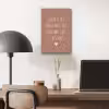 Spreuken - Geluk is het enige wat zich verdubbelt - Quotes aluminium wit klein -sfeer5