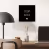 Spreuken - Hakuna matata - Quotes aluminium wit klein -sfeer5