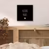 Spreuken - Kleine baas - Quotes aluminium wit klein -sfeer3