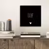 Spreuken - Lief - Quotes aluminium wit klein -sfeer1