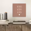Spreuken - Wijnen wijnen wijnen - Quotes aluminium wit klein -sfeer1