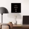 Spreuken - Huisje boompje baby - Quotes aluminium wit klein -sfeer5
