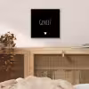 Spreuken - Quotes - Geniet aluminium wit klein -sfeer3