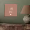 Spreuken - Quotes - Kleine baas aluminium wit klein -sfeer2