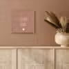 Spreuken - Quotes - Kleine baas aluminium wit klein -sfeer4