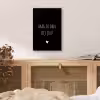 Spreuken - Quotes - Mag ik dan bij jou - Claudia de Breij aluminium wit klein -sfeer3