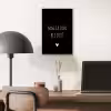 Spreuken - Quotes - Mag ik dan bij jou - Claudia de Breij aluminium wit klein -sfeer5